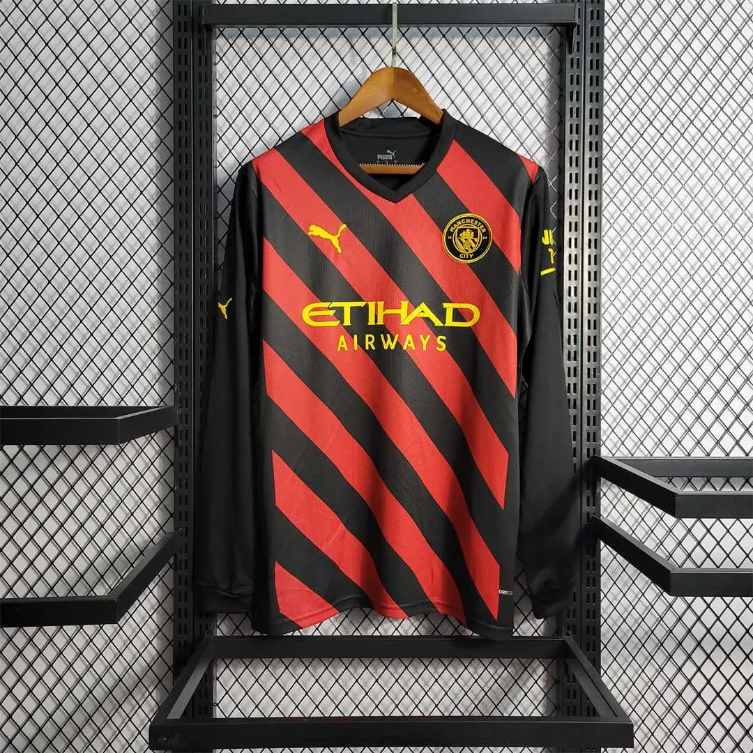 22-23 Manchester City away long sleeves 9
