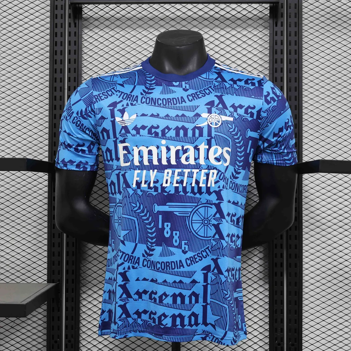 24-25 Arsenal Blue Special Edition Kit Player Version Shirt AAAAJersey Supplier Yupoo 3
