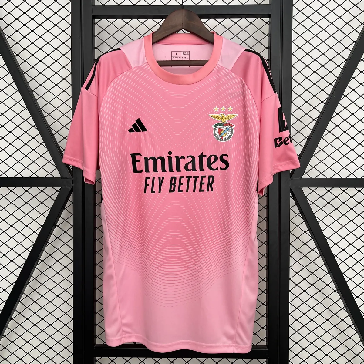 25-26 Benfica Training Goalkeeper Pink Kit Football Shirt AAAAJersey Dropship Yupoo 5