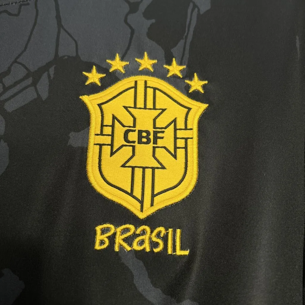 2024 Brazil Christ the Redeemer Black Grey Special Edition Shirt AAAAJersey Supplier Yupoo 2