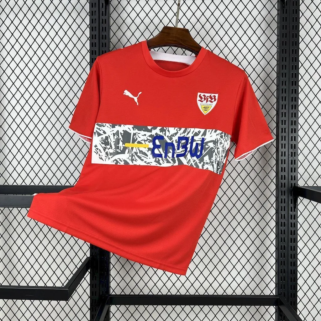 06-07 Stuttgart Away Retro Kit Vintage Shirt Soccer AAAAJersey Yupoo 3