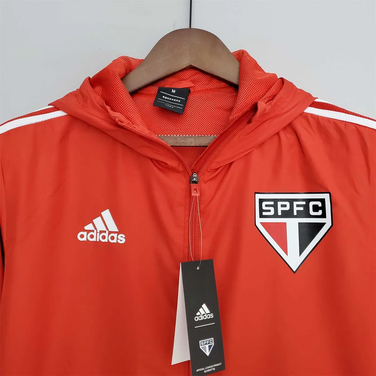 22-23 Sao Paulo red windbreaker 4