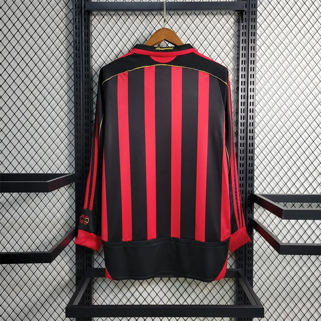 06-07 AC Milan home long sleeve 5