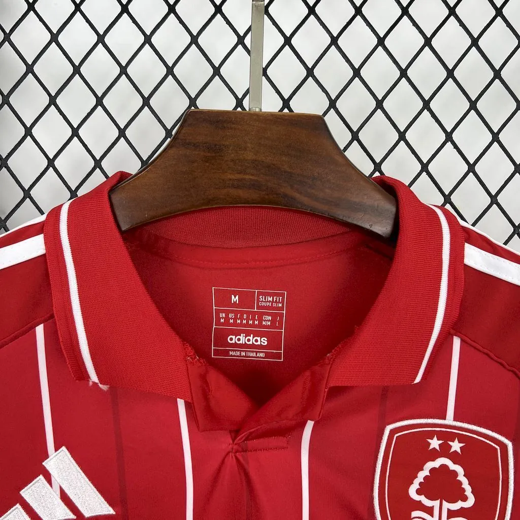 25-26 Nottingham Forest Home Shirt Soccer Uniform AAAAJersey Yupoo 2