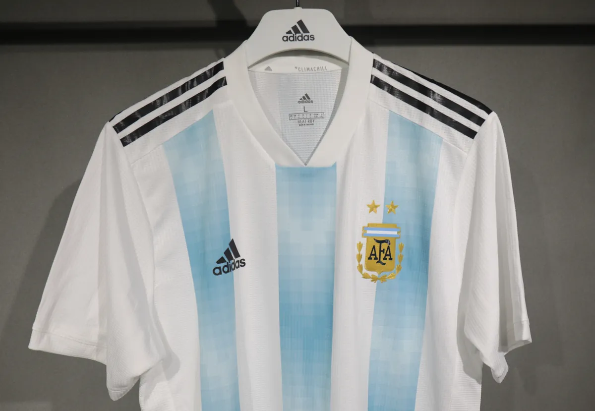 2018 Argentina World Cup Home Retro Kit Vintage Player Version Football Shirt AAAAJersey Yupoo 3