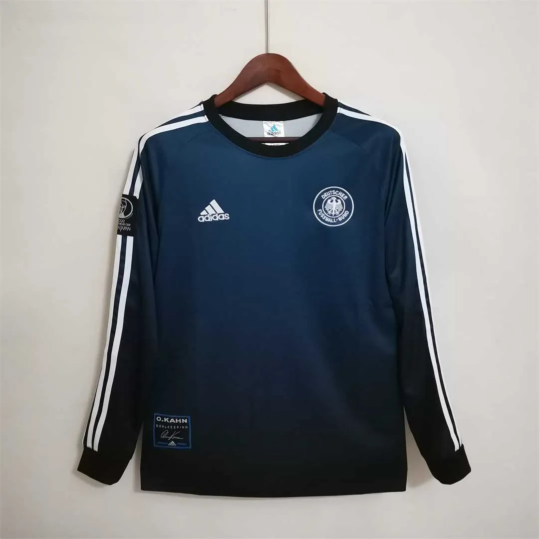 2002 Germany goalkeeper long sleeves 10