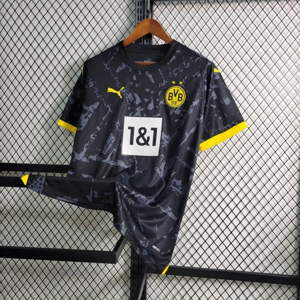 23-24 Dortmund Away S-4XL Cheap Soccer Jerseys 2