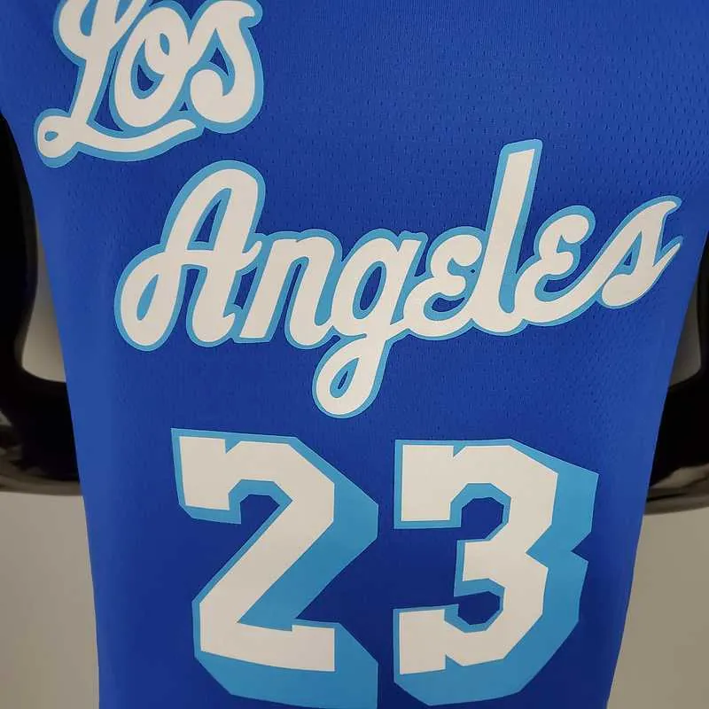 2021 James #23 Lakers Retro Blue 3