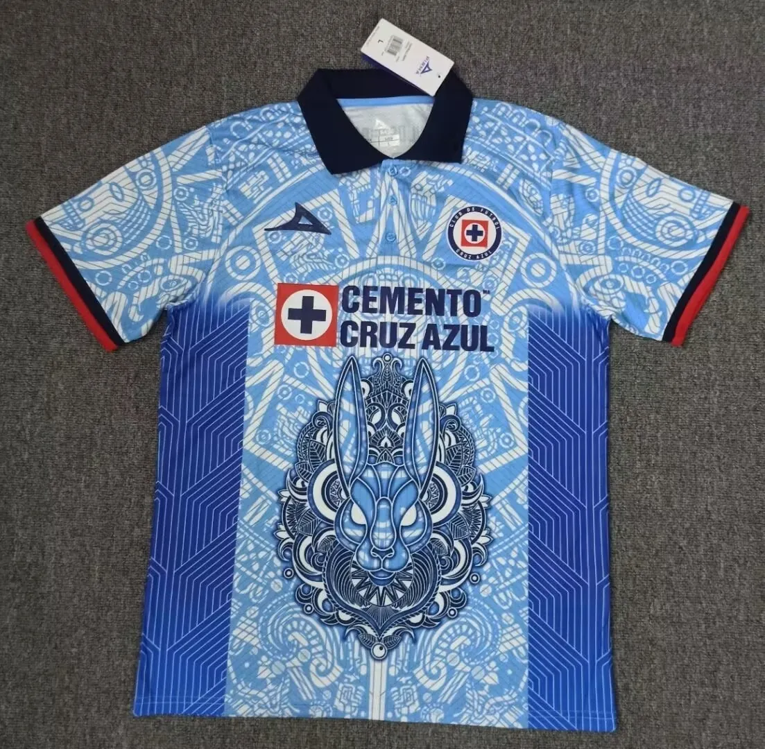 23-24 Cruz Azul Special Edition Away Style Shirt Soccer Jerseys Yupoo 3