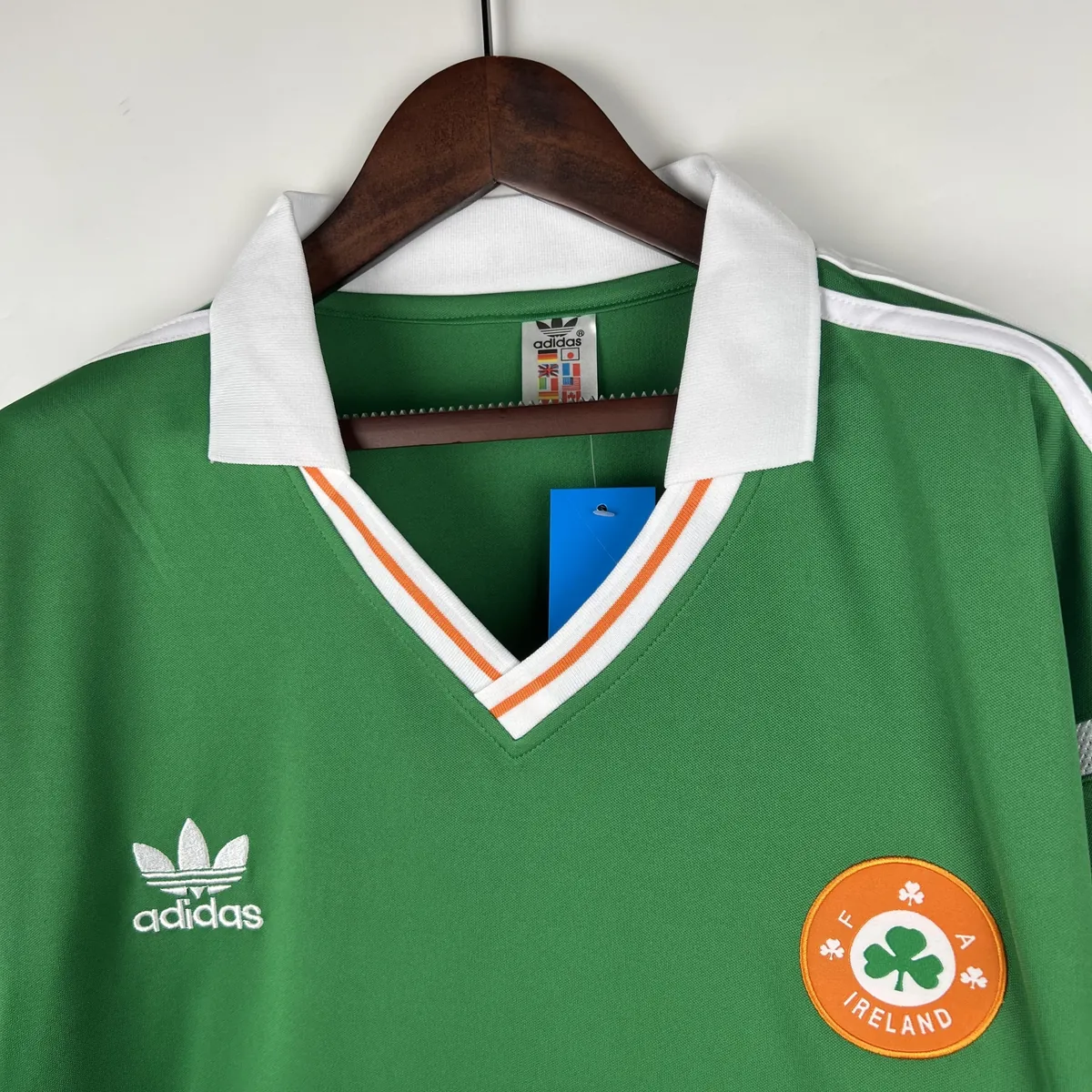 1998 Ireland Home S-XXL football t-shirt 4