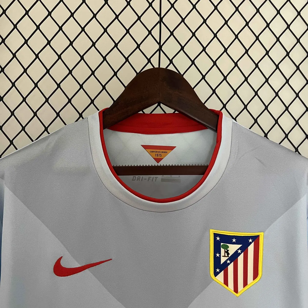 13-14 Atletico Madrid Away Retro Kit Vintage Shirt Soccer Jerseys For Sale 3