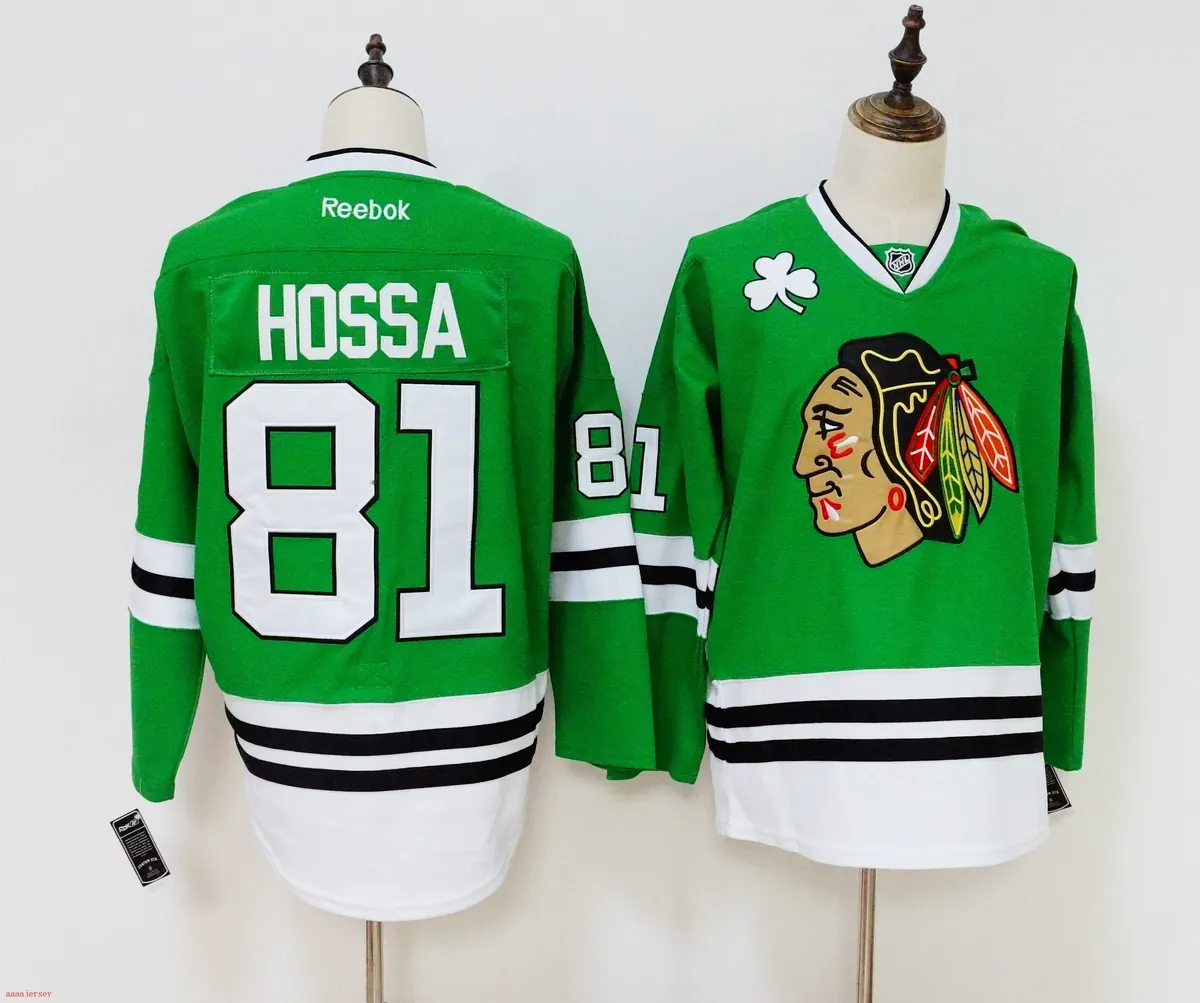 Chicago Blackhawks ice hockey jersey M-3XL 芝加哥黑鹰冰球服 5
