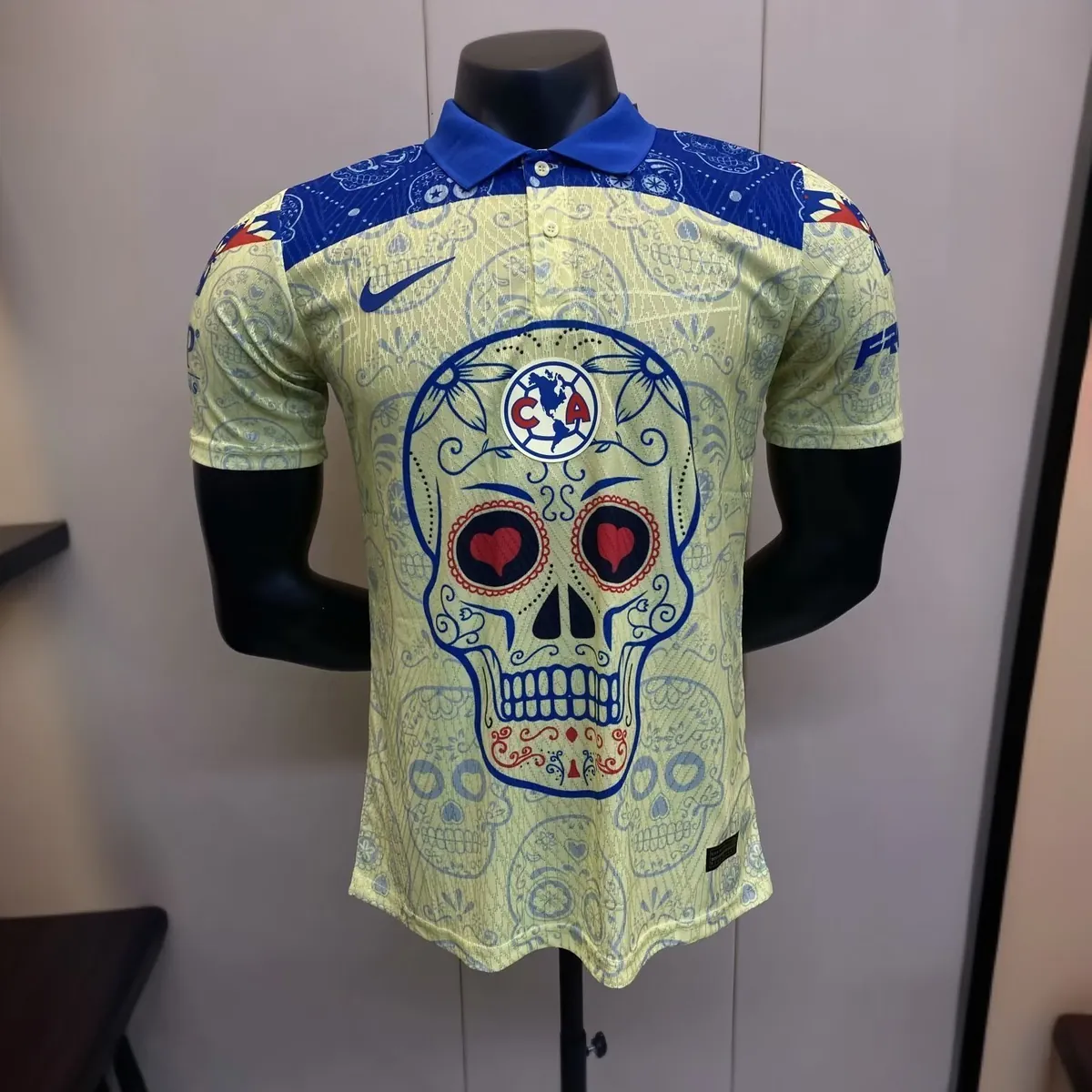 23-24 Club America Halloween Special Edition Kit Player Version Shirt Soccer Jerseys Yupoo 3