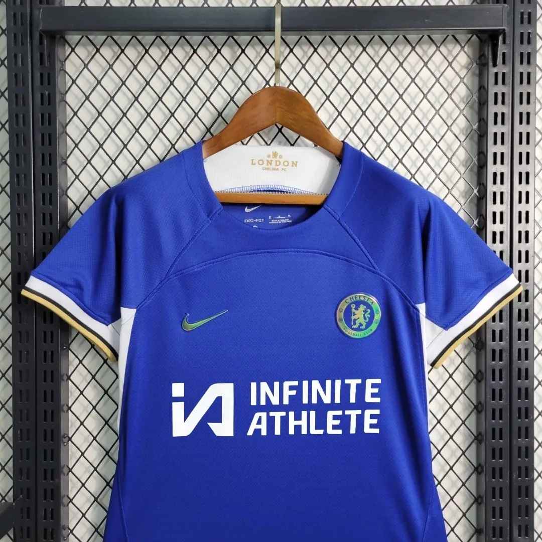 23-24 Woman Chelsea Home S-XXL Soccer Jersey 5