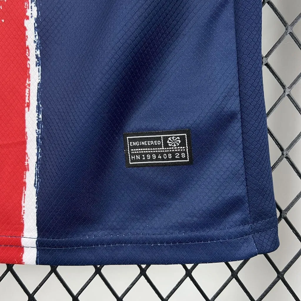 25-26 PSG Home Kid Kits Youth Apparels AAAAJersey Supply Yupoo 4