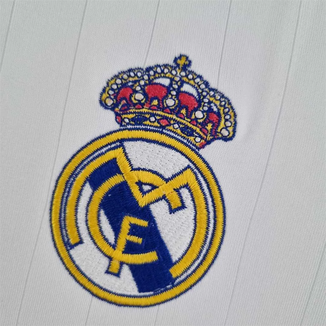 22-23 Real Madrid white Pre-match Uniform 4