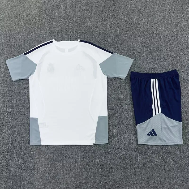 26-27 Real Madrid Mens Kit White Training Suit Yupoo 7 2