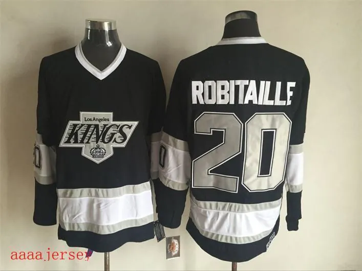 Los Angeles Kings retro ice hockey jersey M-3XL 洛杉矶国王队复古冰球服 7