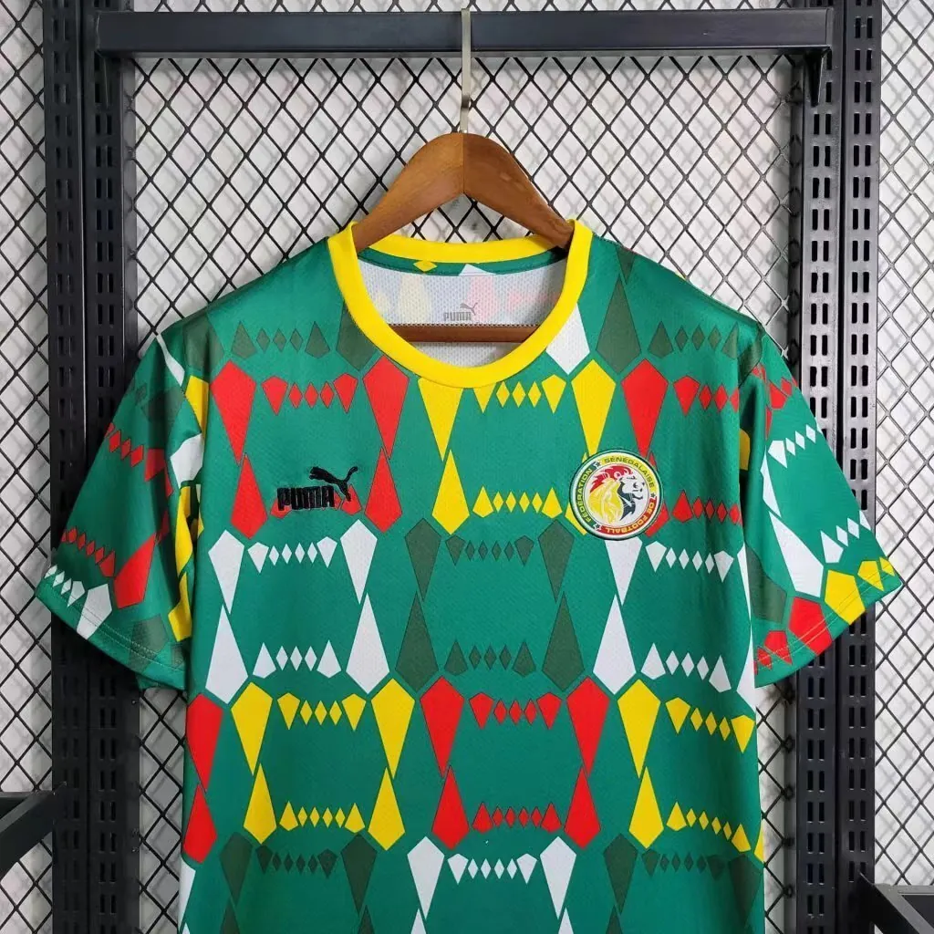 2023 Senegal Home S-XXL Cheap Soccer Jerseys 4
