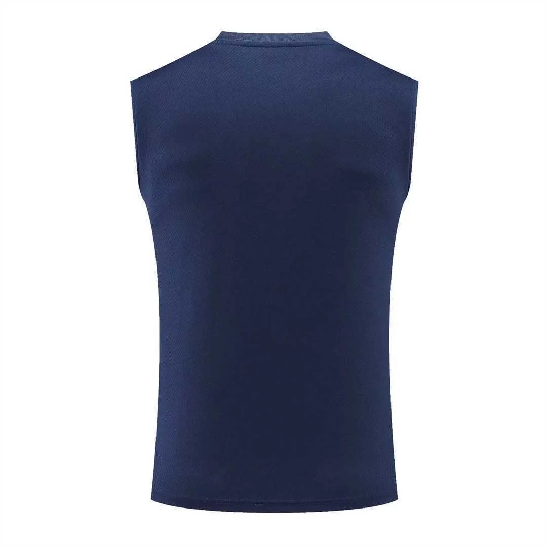 22-23 Arsenal vest training suit kit Royal Blue 15