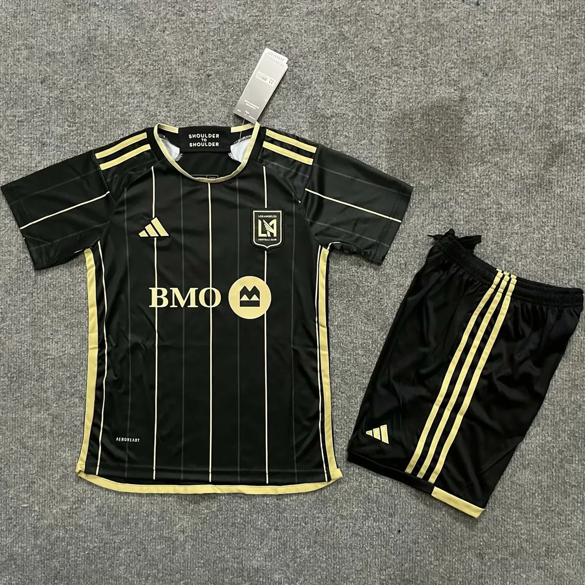 24-25 Los Angeles FC Home Kid Kits Youth Apparels AAAAJersey Wholesale Yupoo 2