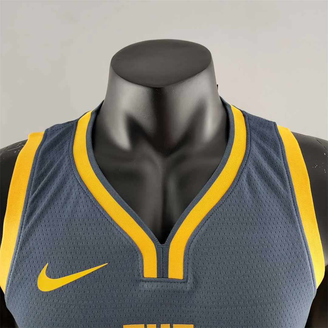 2018 HOMPSON #11 Golden State Warriors Grey NBA Jersey 7