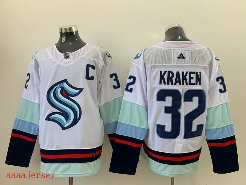 Seattle Kraken ice hockey jersey M-3XL 西雅图海妖队冰球服 4