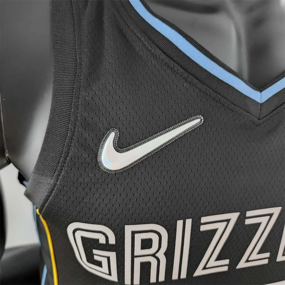 MORANT#12 Memphis Grizzlies Honor Edition Black NBA Jersey 4