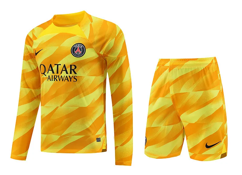 23-24 PSG Goalkeeper Long Sleeve Soccer Jerseys Yupoo 3