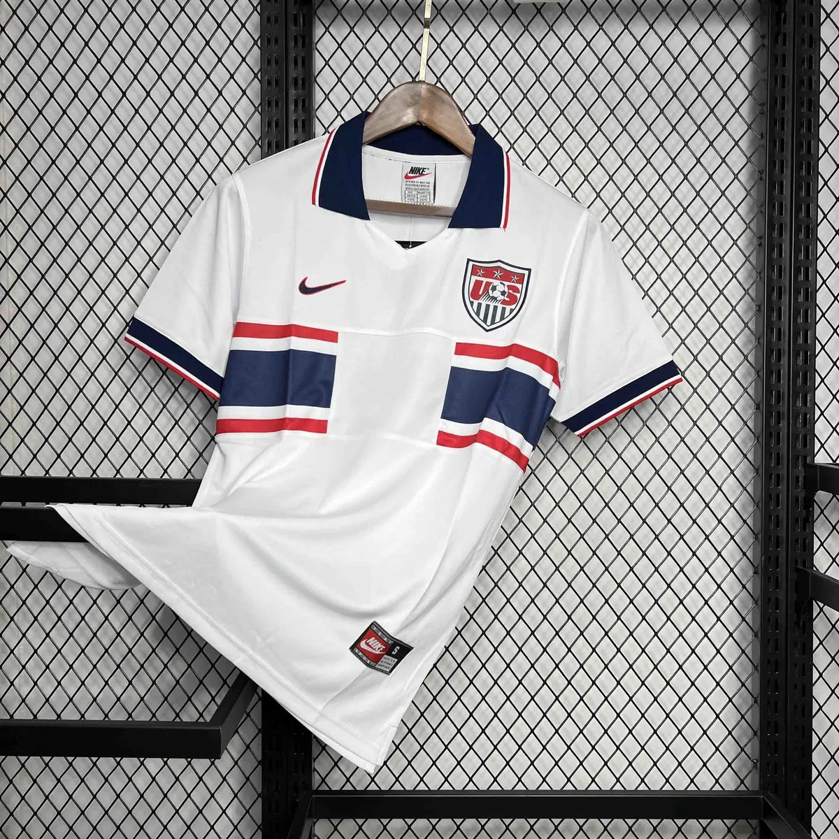 1995 USA Home Kit Vintage Football Apparel AAAAJerseys Dropshipping Yupoo 5