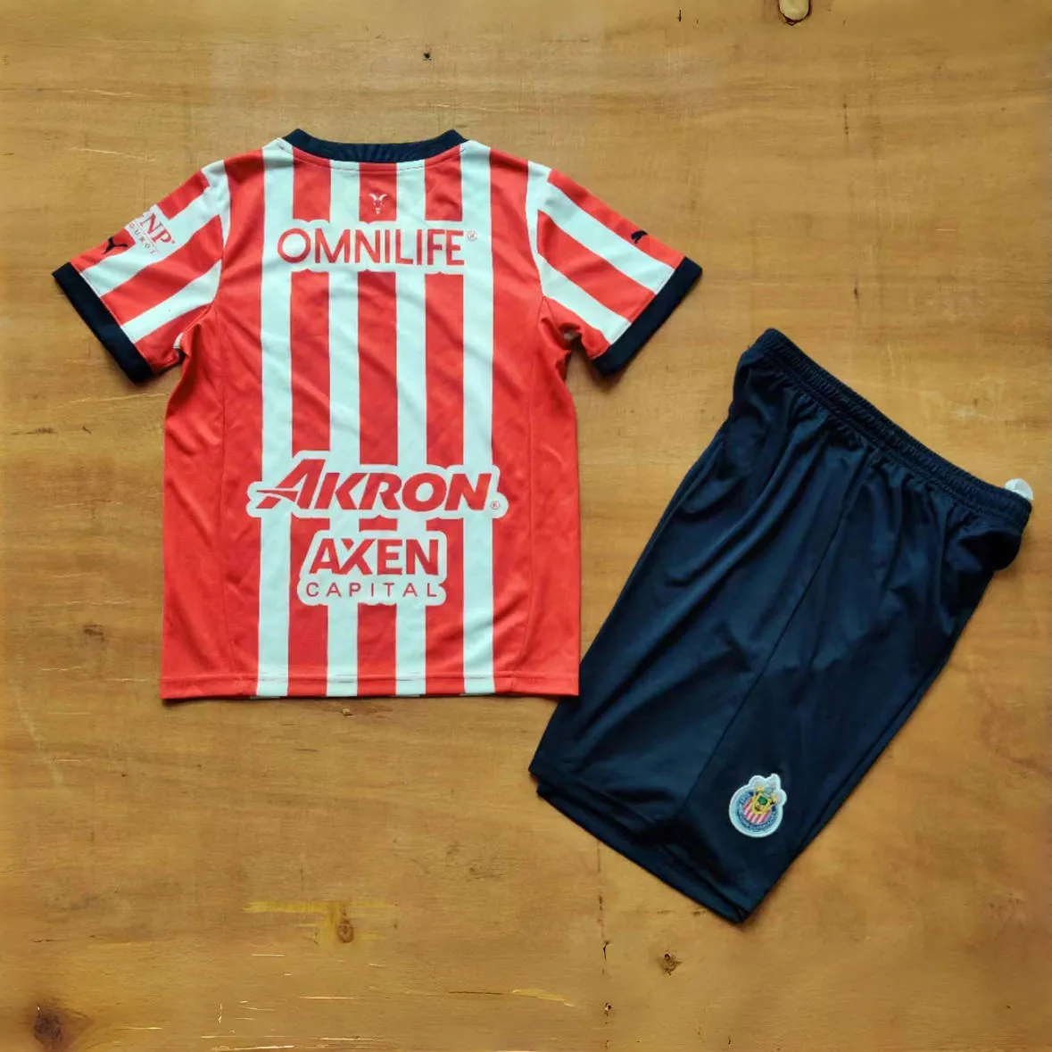24-25 Chivas Guadalajara Home Kid Kits Youth Apparels AAAAJersey Wholesale Yupoo 8