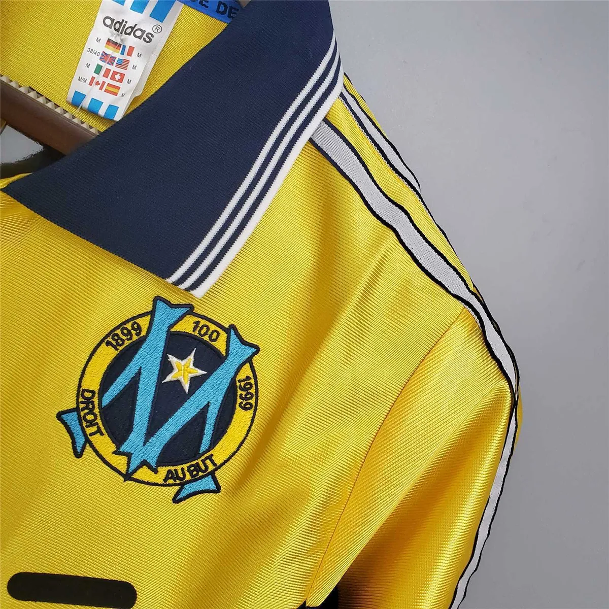 98-99 Marseille away yellow 3