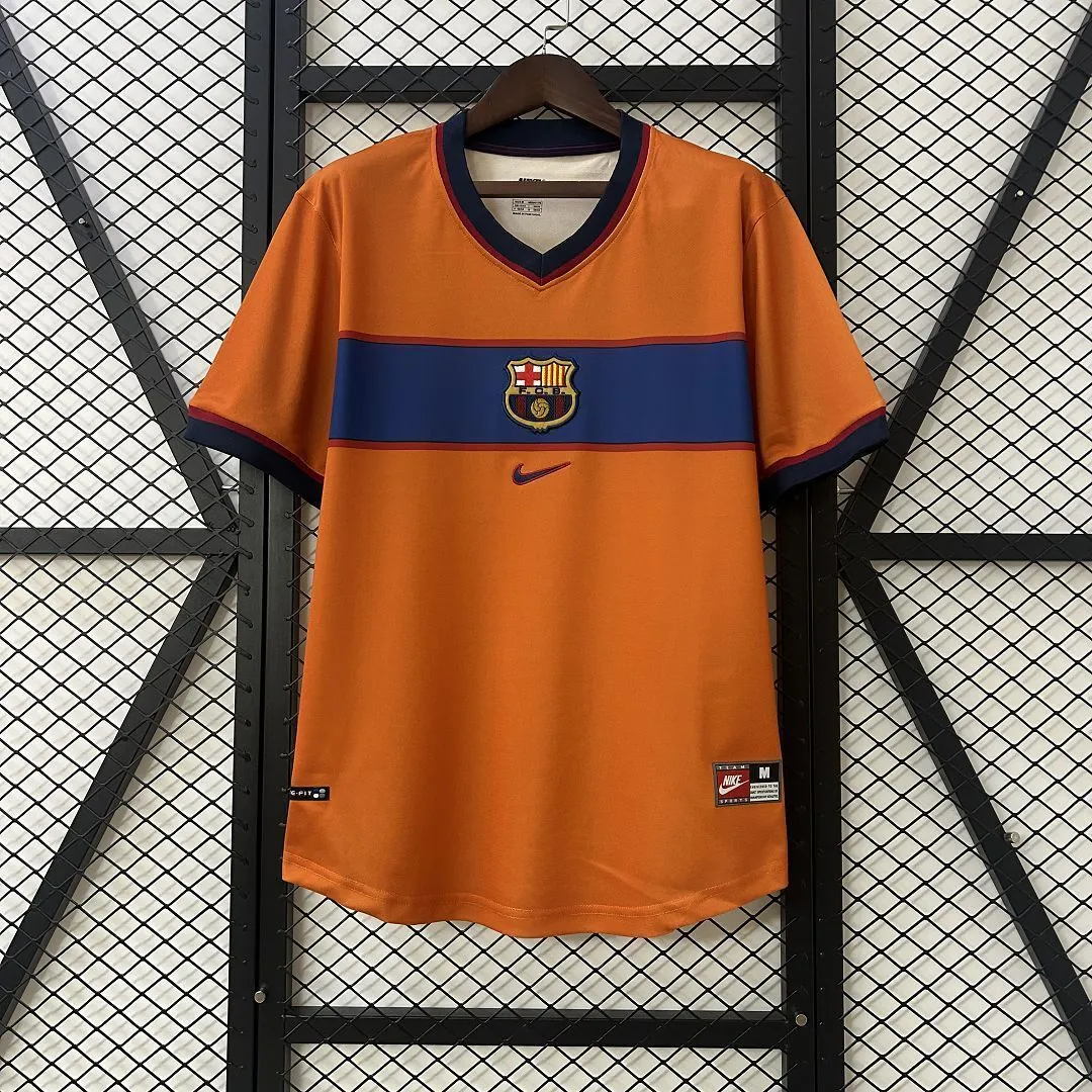 98-99 Barcelona Fourth Retro Kit Vintage Shirt AAAAJersey Dropship Yupoo 9
