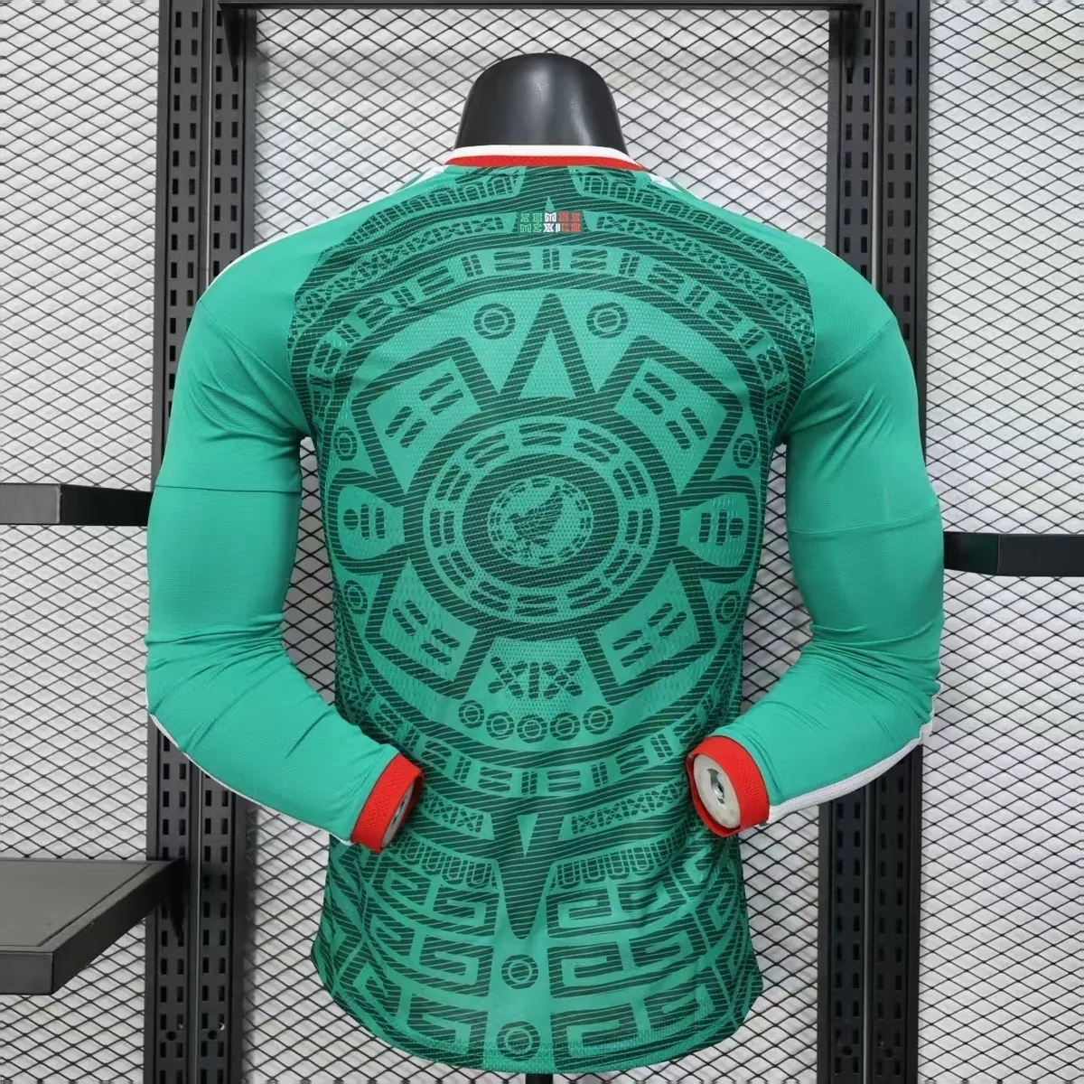 2026 World Cup Mexico Home Kit Player Version Long Sleeve Shirt Football AAAAJersey Dropship Yu 4