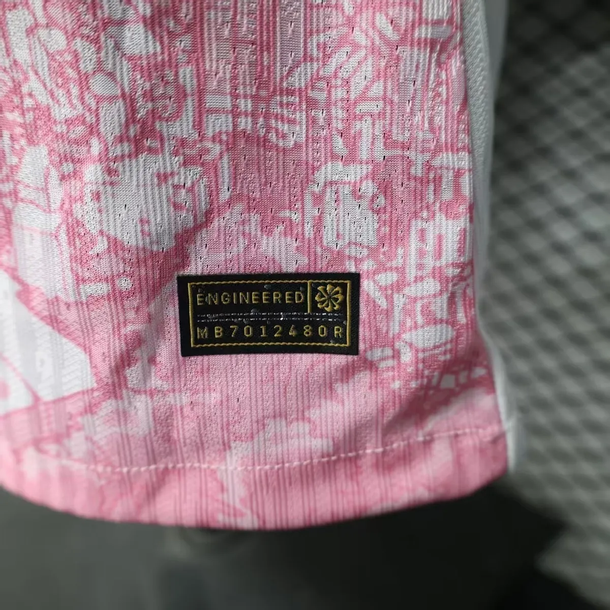 2025 Brazil Cristo Redentor Pink Special Edition Football Player Version T-Shirt AAAAJersey Yup 3