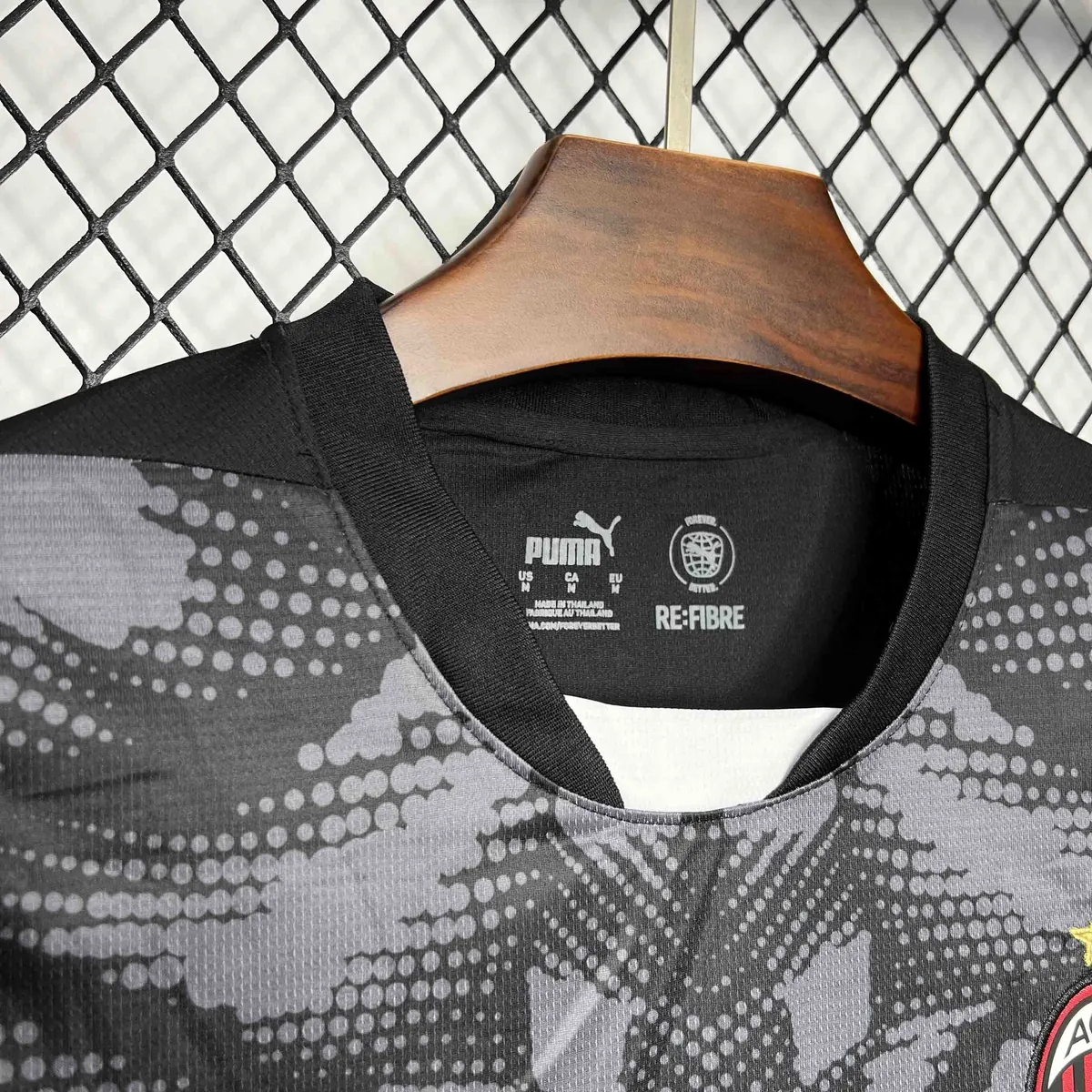 24-25 AC Milan Goalkeeper Black Kit AAAAJersey Supplier Yupoo 2