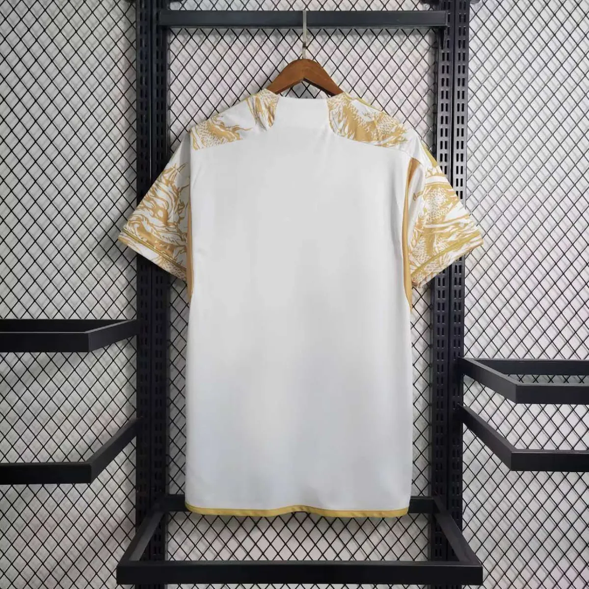 23-24 Real Madrid Special Editon Kit Golden Dragon Shirt Cheap Soccer Jerseys 3