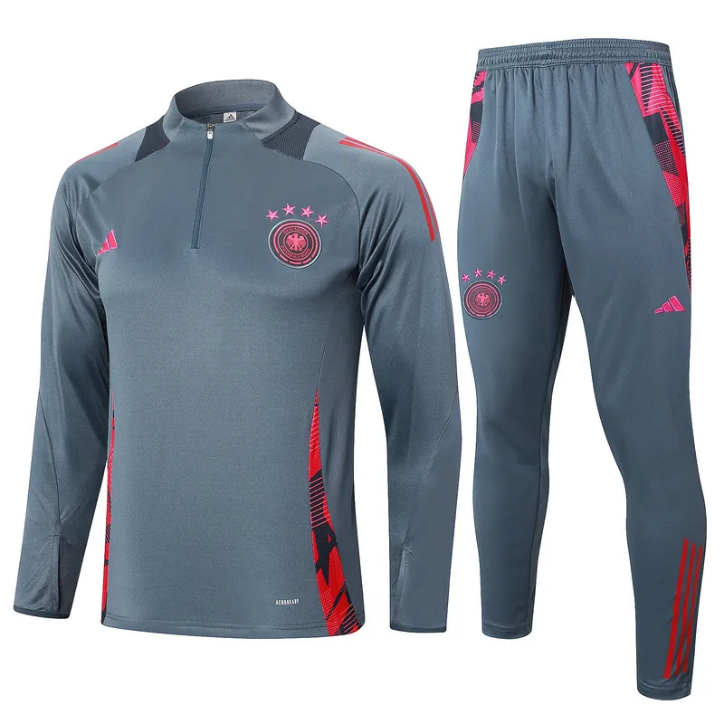 2024 Germany Long Sleeve Training Suit Football Shirts 3