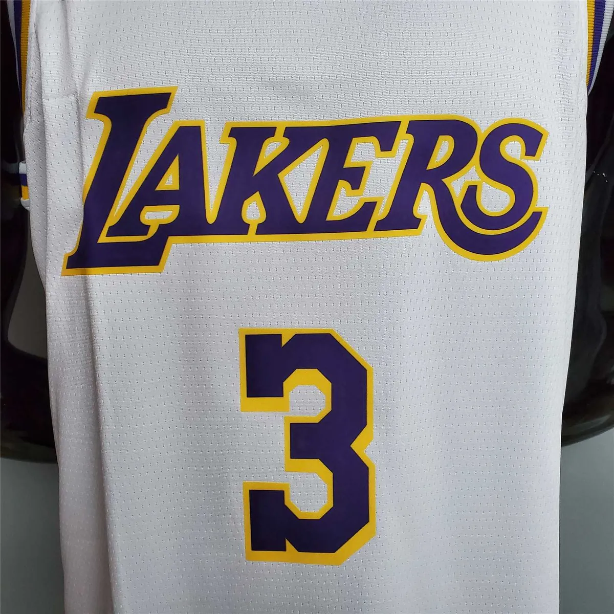 DAVIS #3 Lakers Round neck white 1