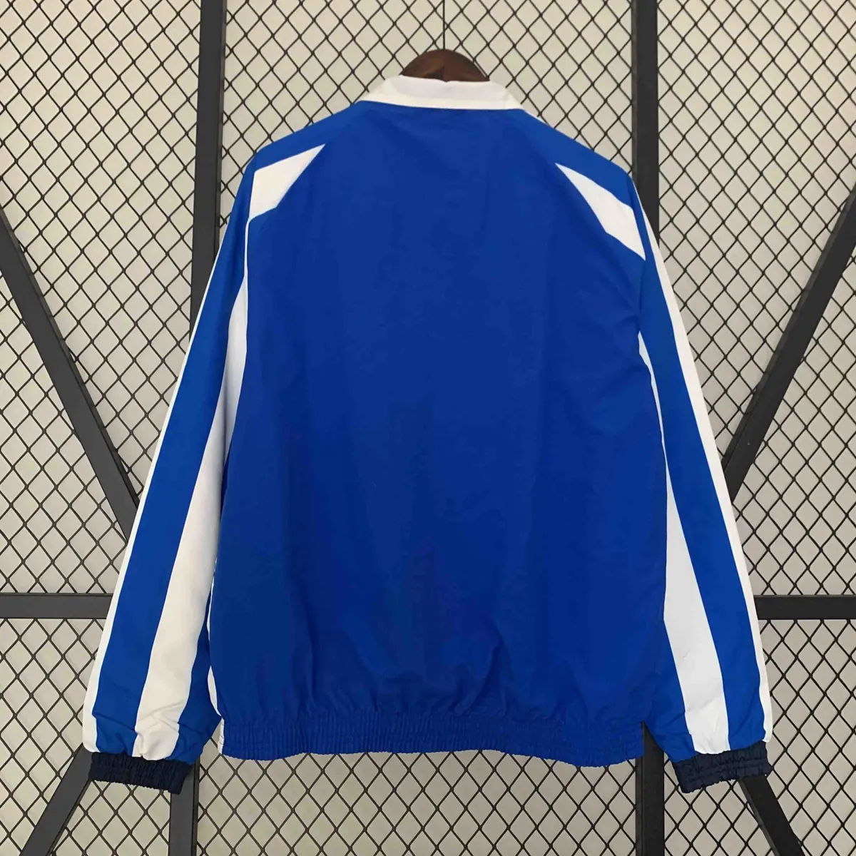 23-24 Napoli Reversible Windbreaker White&Blue Double-Sides Jacket Soccer Jerseys For Sale 2