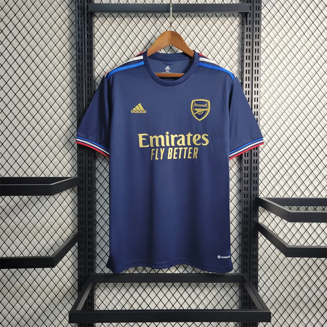23-24 Arsenal Royal blue training suit 11