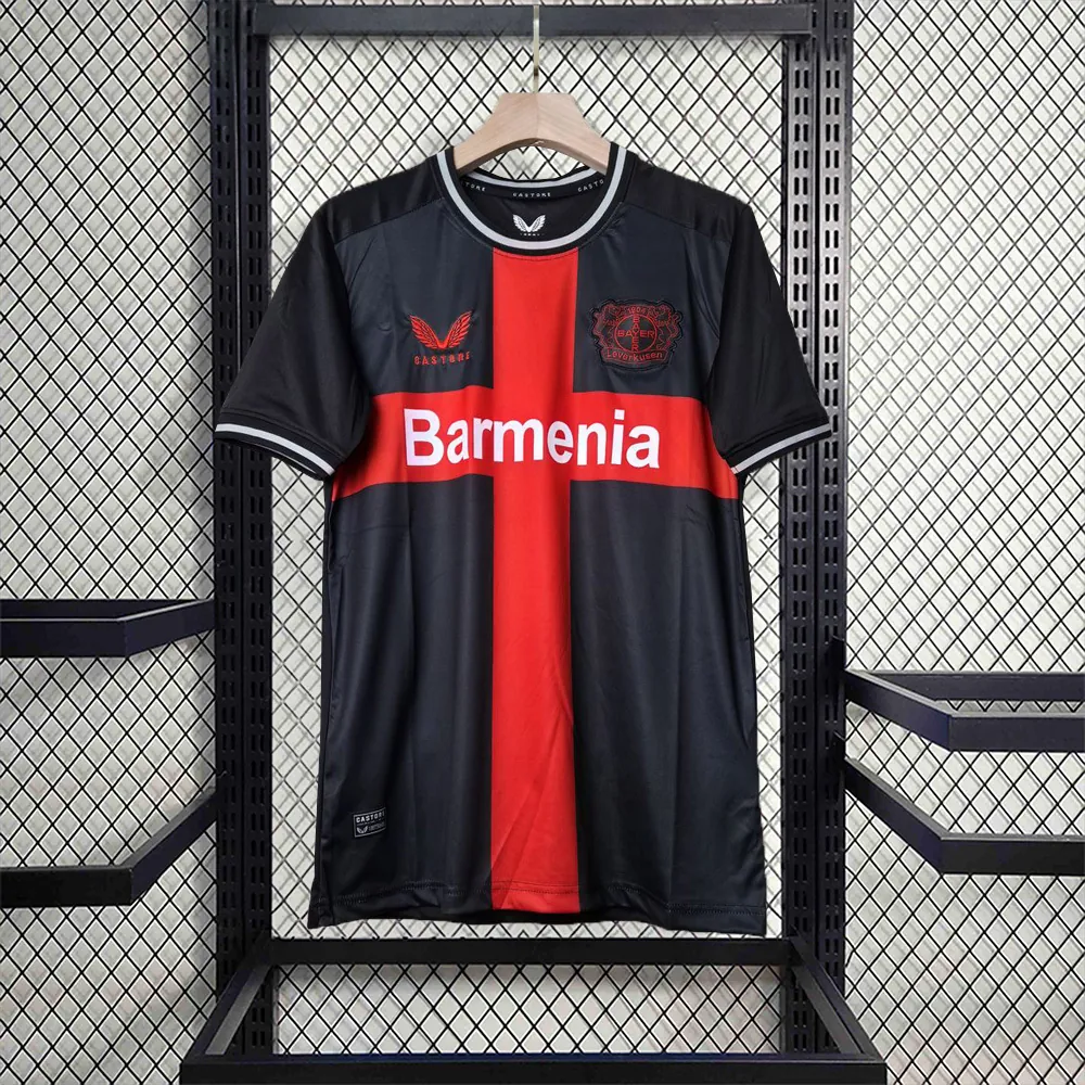 23-24 Bayer 04 Leverkusen Home Kit Football AAAAJersey Supplier 7