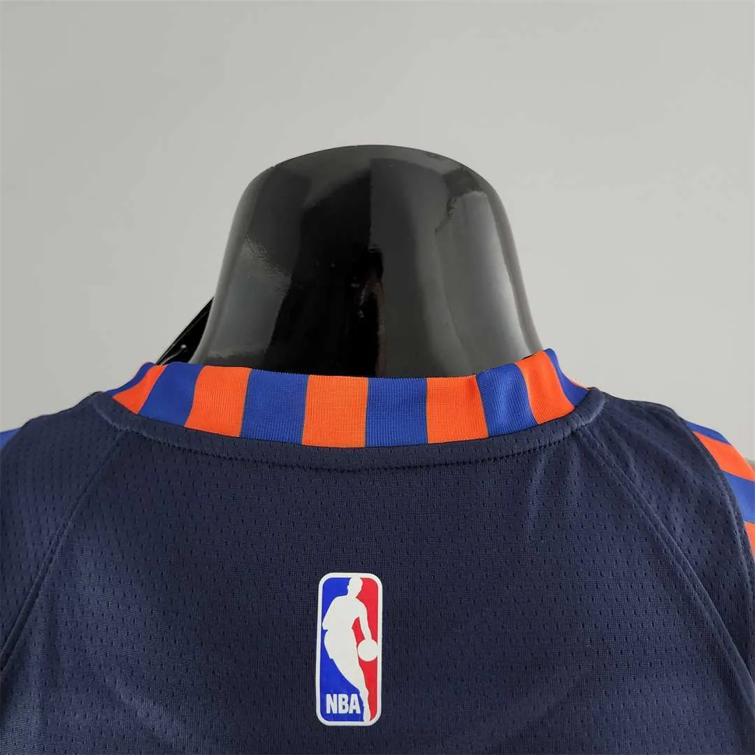 New York Knicks ANTHONY #7 Striped NBA Jersey 6