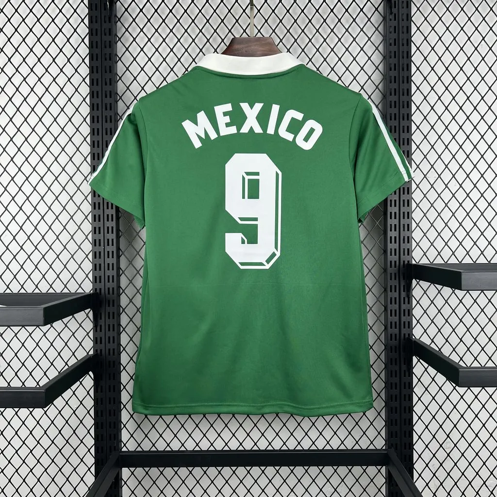 1986 Mexico Home Mens Football Retro Kit Vintage Shirt AAAAJersey Supply Yupoo 6 1