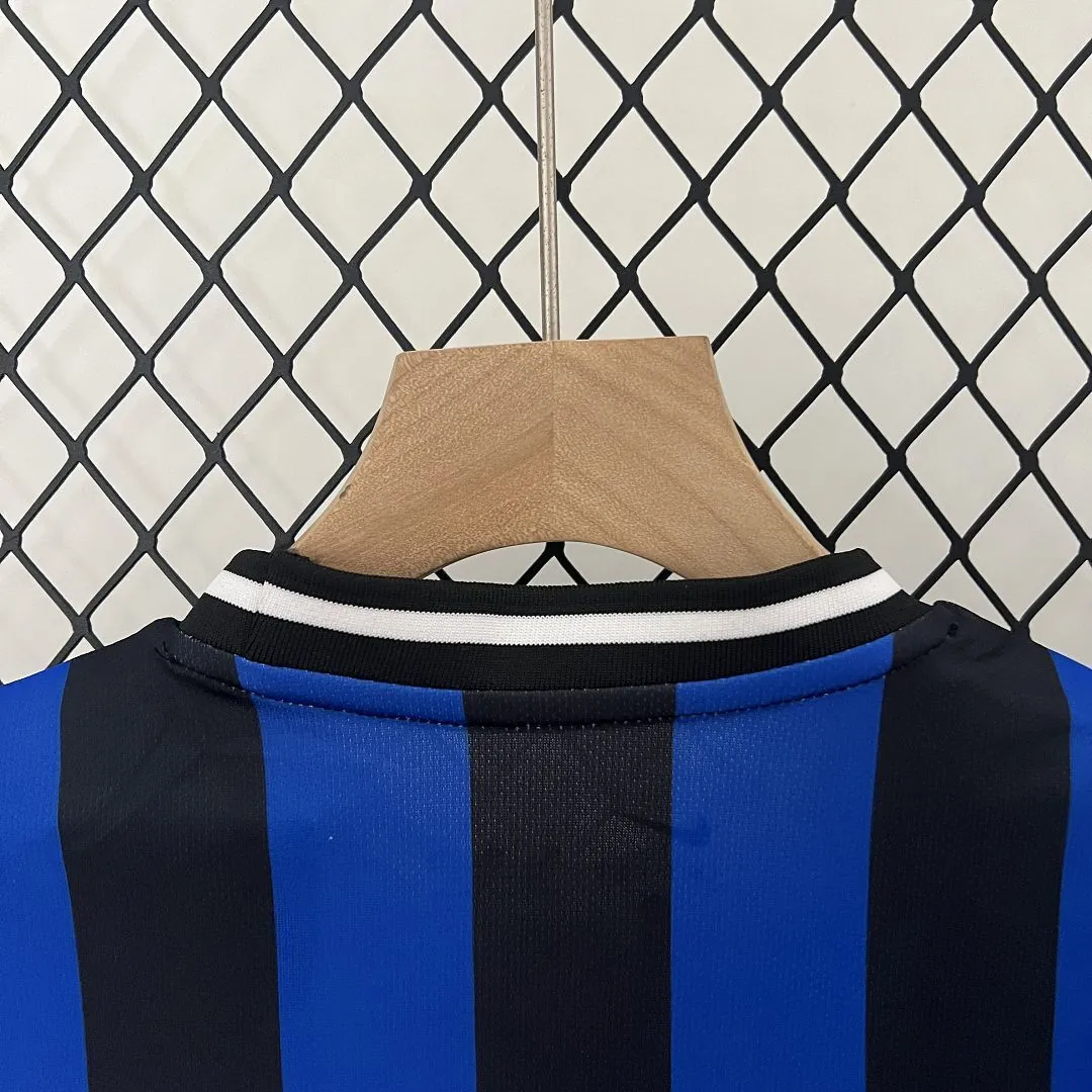 09-10 Inter Milan Home Retro Kids Kits Children Shirt Soccer Jersey Yupoo 8
