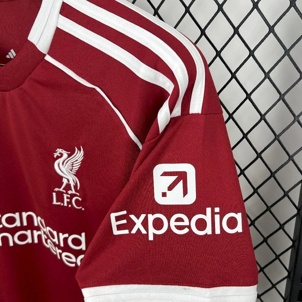 25-26 Liverpool Home Kit Football T-Shirt Sino AAAAJersey Supply Yupoo 2