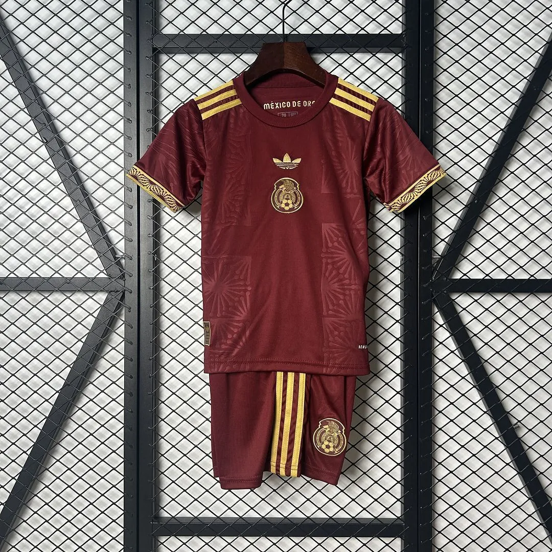 2025 Mexico Gold Cup Kid Kits Red Special Edition Youth Apparels AAAAJersey Wholesale Yupoo 7