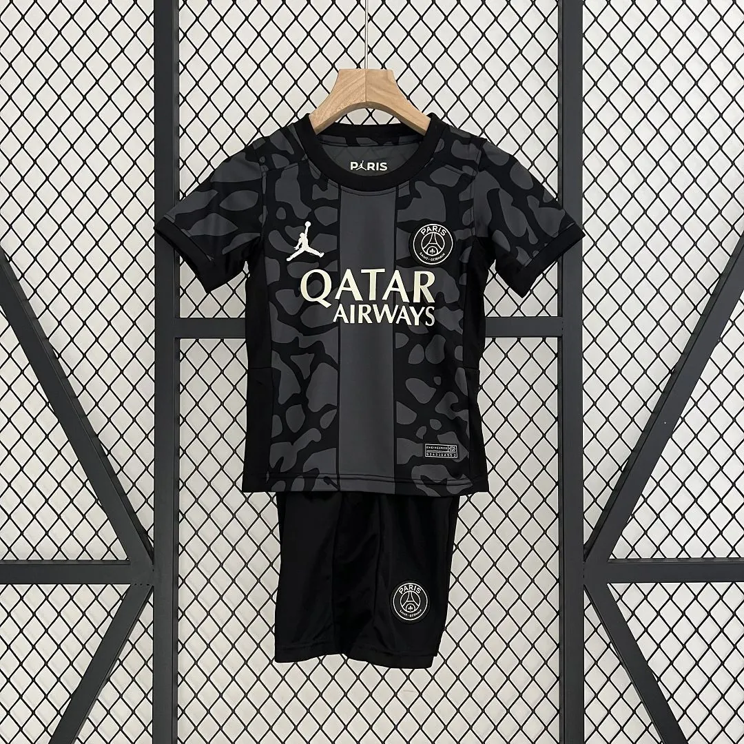 23-24 kids PSG third away size 16-28 Cheap Soccer Jerseys 10