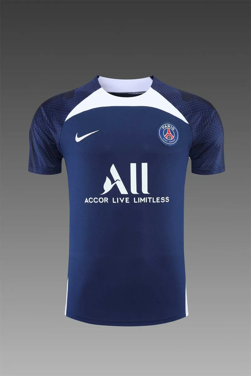 22-23 PSG Training Short Sleeve Kit Blue 16