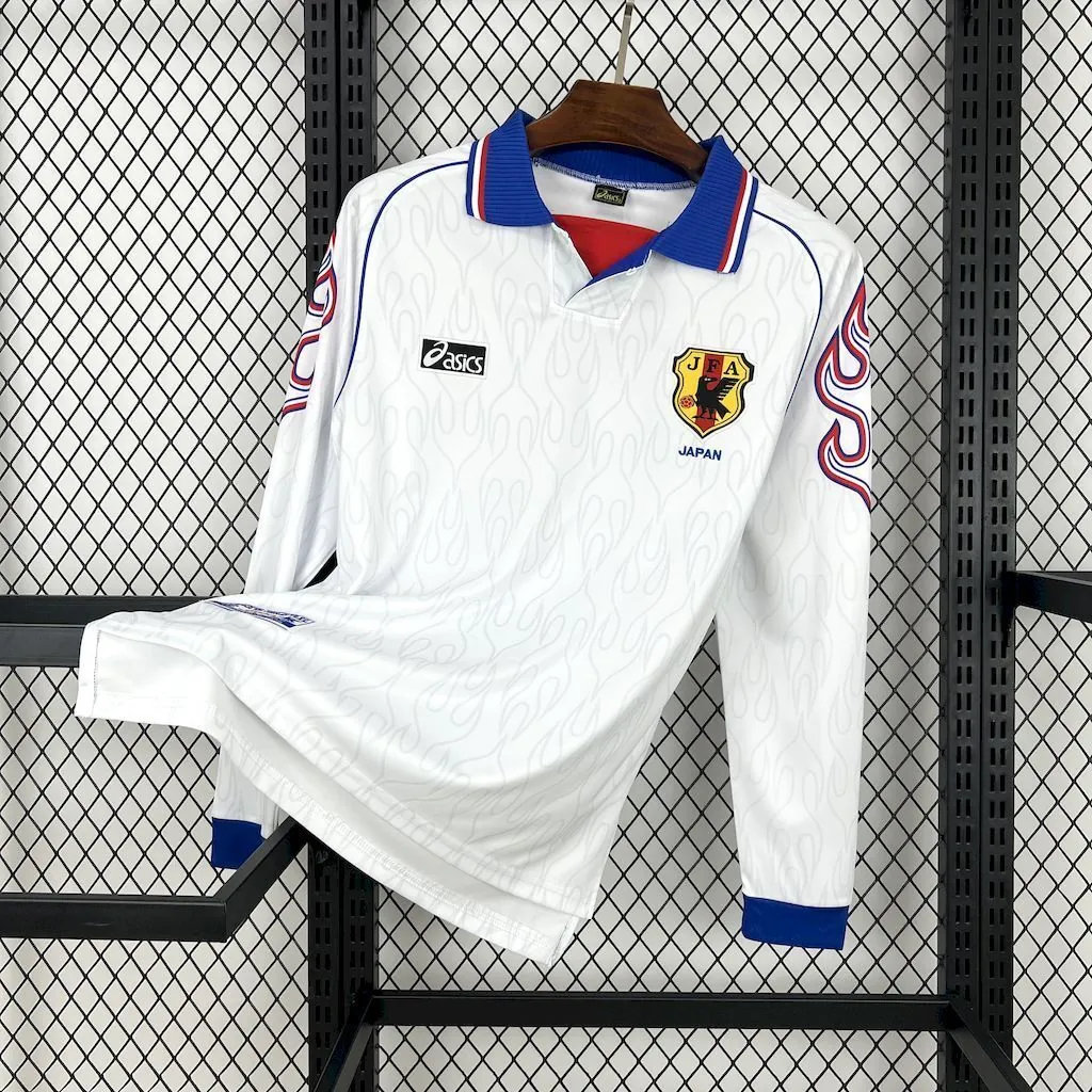 1998 Japan Away Retro Kit Long Sleeve Vintage Shirt AAAAJersey Supplier Yupoo 6